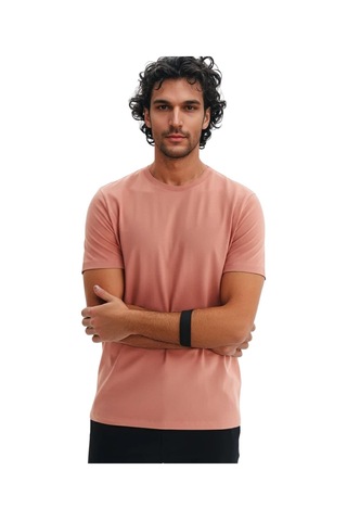Ar-ma Erkek Regular Fit Pamuk Süprem Basic Bisiklet Yaka Tişört Y31344408002 Pembe 2XL