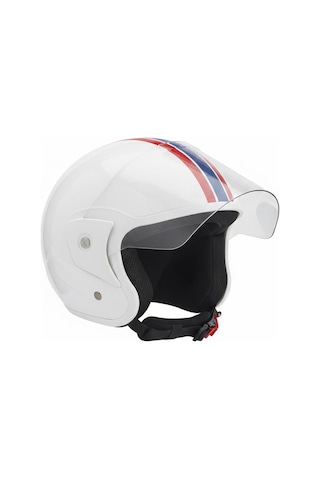 Çakay Kask Çene Açık Beyaz