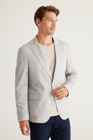 AC&Co / Altınyıldız Classics Erkek Syb Slim Fit Dar Kesim Mono Yaka %100 Pamuk Desenli Ceket Syb Çok Renkli