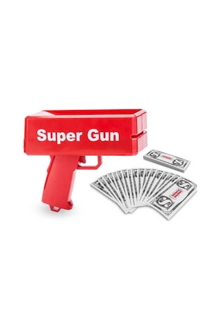 Super Money Gun - Para Dolar Saçma Para Atma Tabancası