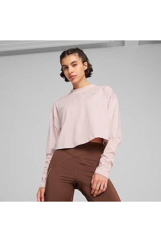 Puma Studio Cloudspun Crew Kadın Pembe Sweatshirt525688