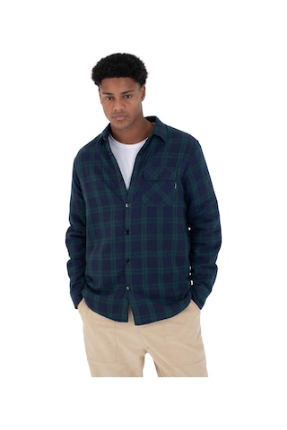 Hurley Hurley Axe Sherpa Flannel Erkek Yeşil Sweatshirt 737 Yeşil