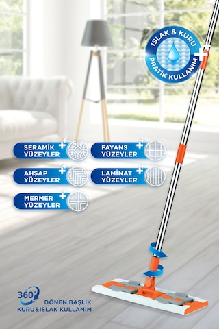 3ü 1 Arada Yer Temizlik Seti