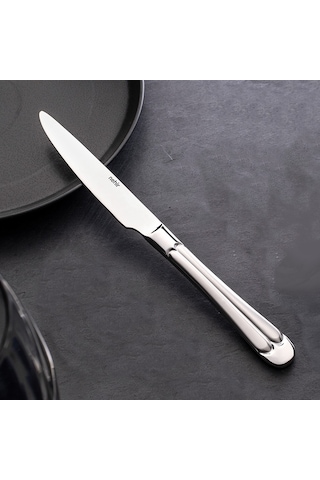 Nehir Saray Sade Yemek Bıçağı Düzine 12'li