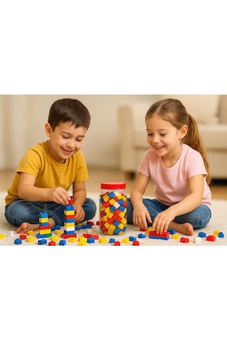 72 Parça Yapı Blok Seti Multi Blok Puzzle