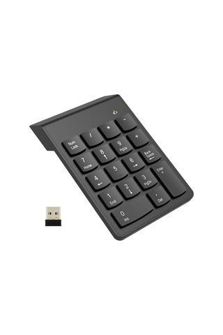 2.4ghz Kablosuz Nümerik Klavye Ultra İnce Taşınabilir Numpad