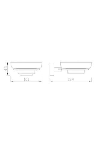 Fontana Sabunluk Krom Fc-50102 Krom
