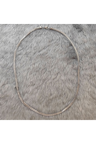 Chavin 3 MM 60 CM Balık Sırtı Çelik Erkek Zincir Dt61-3 (478258031) Gümüş