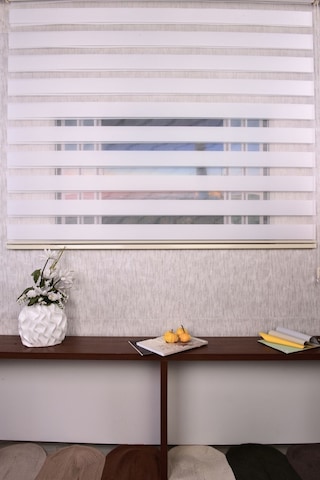 Beyaz Düz Etek Dilimsiz 616-b/1 Zebra Stor Güneşlik Perde