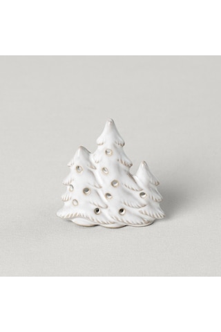 Linens Tree 8x7x9 Cm Mumluk 8x7x9 Cm Ekru Ekru