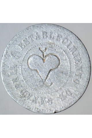 Uruguay Yerel Kullanım Hayvancılık-para Yerine Geçen Jeton. Alüminyum 20 Mm Nadir. 1900ler Başı