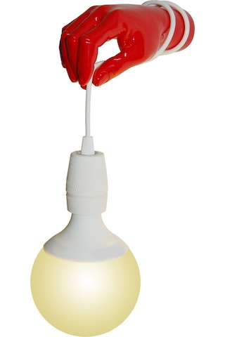 Antartidee Elde Asılı Duvar Lambası - Aplik / Illuminating Lamp Kırmızı