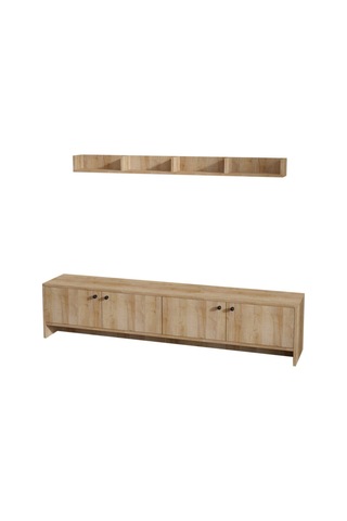 Decormet Tessa Tv Ünitesi Safir Meşe -dec-20039 Çok Renkli