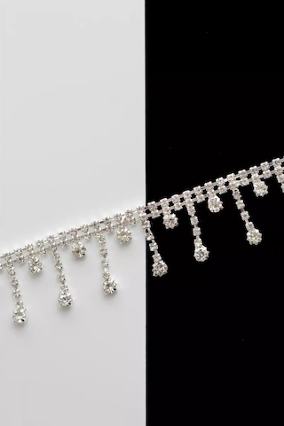 Slubov'u Strass Taş Şerit 50 Cm, Elbise, Etek, Dekor İçin 192338342