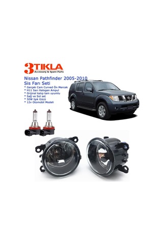 Nissan Pathfinder 2008 Sis Farı Set Oem: 8200074008