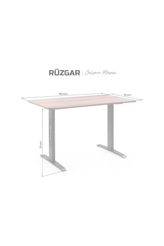 Rüzgar Çalışma Masası Barok 160x70 Cm Çok Renkli