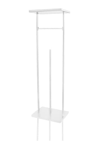 The Mia Tepsili Tuvalet Kağıdı Standı - Beyaz- 54x15x12 Cm