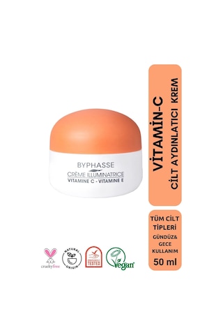 Byphasse Vitamin-C Skin Booster Aydınlatıcı Cilt Bakım Kremi 50 ML