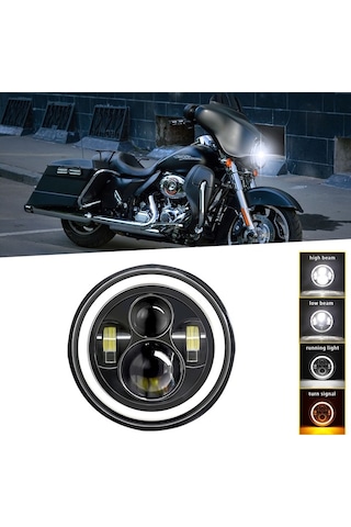 Ebitda 1pcs 7 6000k 140w Ip67 Su Geçirmez Led Far, Drl/ışık Sinyali