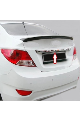 Hyundai Accent Blue Uyumlu Bagaj Çıtası Krom 2011