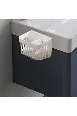 Pazly Suntek Rafı Organizatör Lavabo Duş Dayanıklı Banyo Ag Beyaz