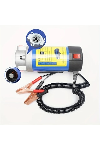 Motion003 24v Yağ Pompası 12v 24v Taşınabilir Araç Elektrikli Yağ Çekici Ham Yağ Sıvı Emme Pompası Otomobil Tekne Yakıt Motor Yağı Sifon Aleti