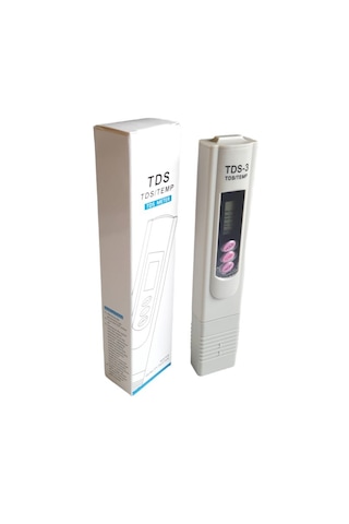 Tds Metre Su Kalitesi Ve Saflık Ölçüm Cihazı Termometre Tds Ölçer
