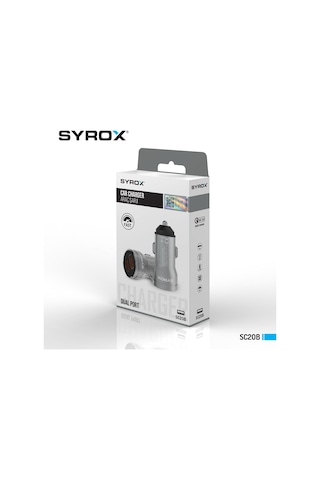 Sc20b Çift Usb 3.1a / Metal