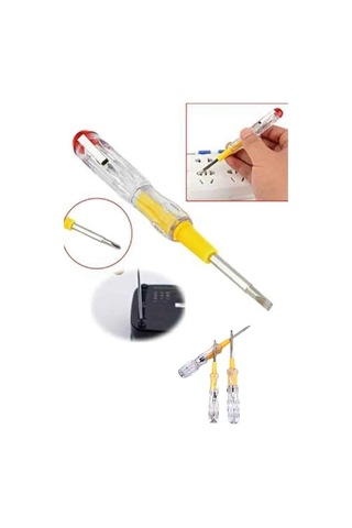 Çift Uçlu Kontrol Kalemi Elektrik Test Kalemi Şeffaf 22544930