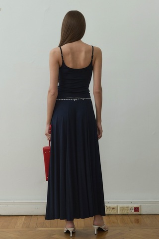 Suud Collection Lacivert Cosie Askılı Top
