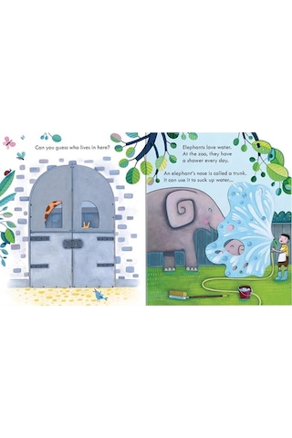 Peep Inside The Zoo - Anna Milbourne - Usborne