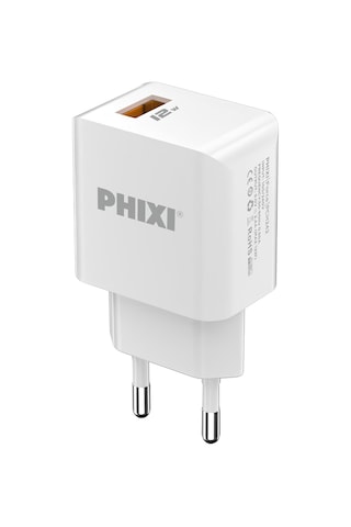 Phixi Force Pch242m Akım Korumalı 2.1a Micro Usb Kablolu Şarj Cihazı