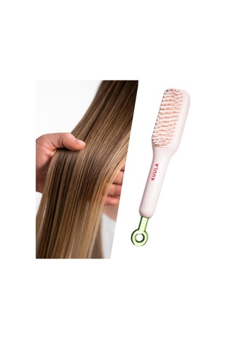 Homyl Kalın Uzun Düz Için Kendi Kendini Temizleyen Saç Pembe Kadınlar İçin Saç Fırçaları