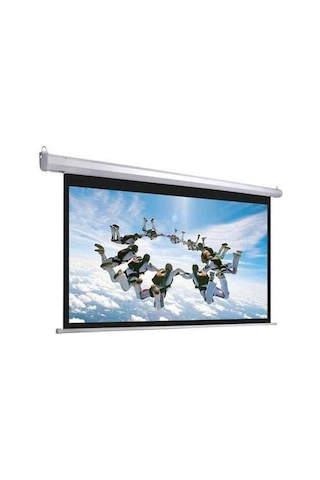 Peak 203X152Cm Motorlu Kumandalı Projeksiyon Perdesi
