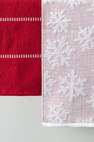 Tarassaco 30x50 Yılbaşı Christmas Yeni Yıl Temalı 2'Li Havlu Seti