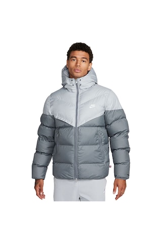 Erkek Günlük Mont Fb8185-077 M Nk Sf Wr Pl-fld Hd Jkt Gri Gri