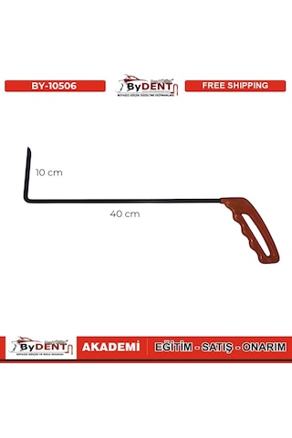 Pdr Boyasız Göçük Düzeltme Çubuğu Dik Açı 10 40 Cm