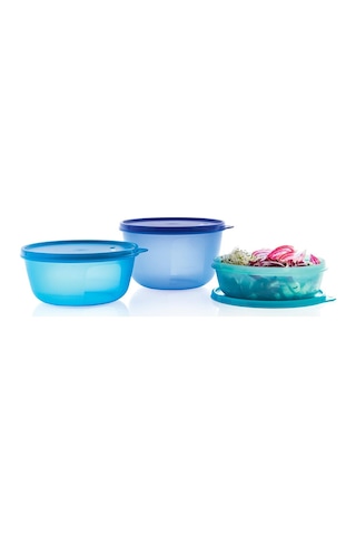 Tupperware Saklama ve Servis Kabı  3'lü Set