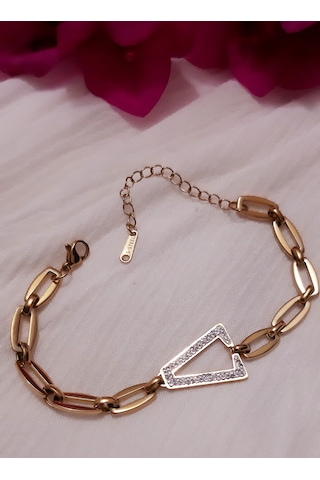 Giftworld Çelik Gold Marka Bileklik