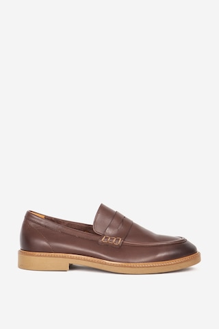 Dericlub Erkek Gerçek Deri Klasik Loafer Fr 242025 Kahverengi Kahverengi