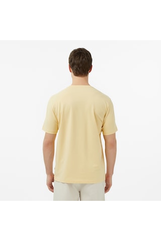 Nautica Erkek Sarı Regular Fit T-shirt Düz V65361t Sarı