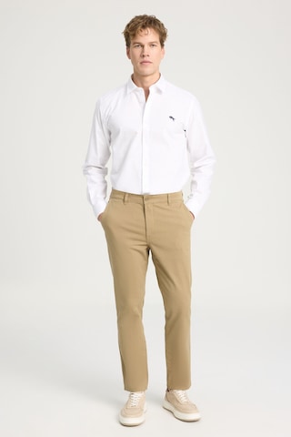 Wrangler Slim Fit Dar Kesim Normal Bel Darpaça Camel Chino Pantolon Camel-wm01003211