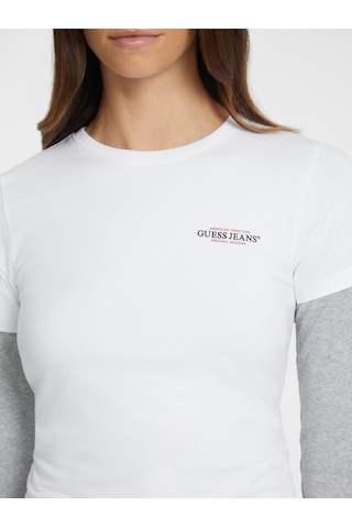 Guess Kadın Tişört-w4yı02j1314 Pure Whıte