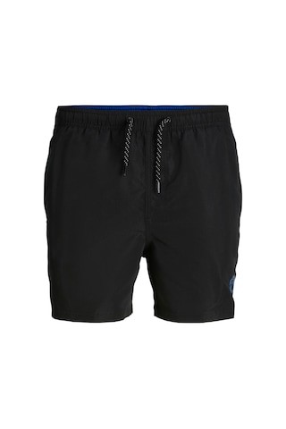Jack & Jones Jpstfıjı Jjswım Solıd Ly Siyah Erkek Deniz Şortu 000000000101927803 Siyah