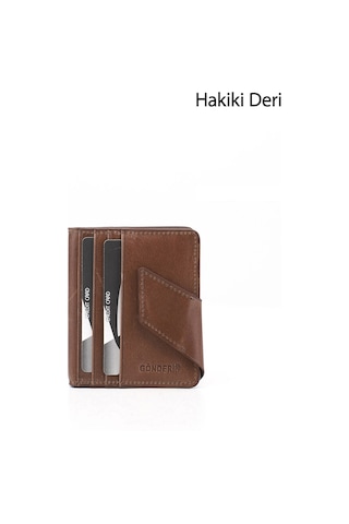 Gönderir Gönderi R Unisex Taba Crazy Hakiki Deri Unisex Kartlık Ddux77706954