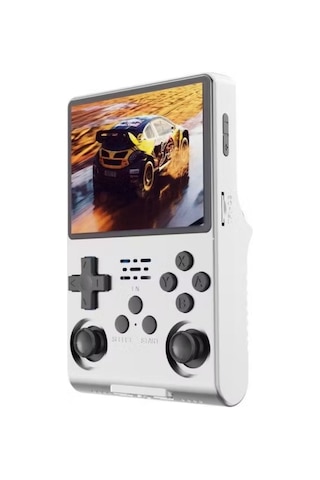 Schitec Retro Arcade R40s Pro Taşınabilir El Atari Konsolu 30.000 Oyunlu 98gb Beyaz