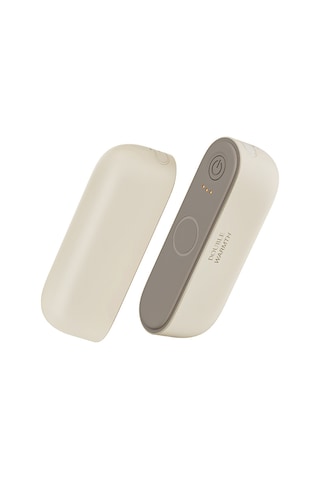 Jf308 2'si 1 Arada Bölünebilir Mini Taşınabilir Kış Elektrikli El Isıtıcı Güç Bankası - Beyaz