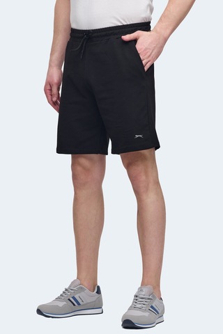 Slazenger Vardah 2 Li Set Erkek Cepli Şort Siyah - Koyu Gri