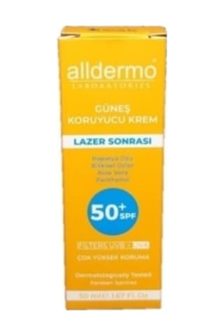 Alldermo Lazer Epilasyon Sonrası Cilt Kremi 50 ML