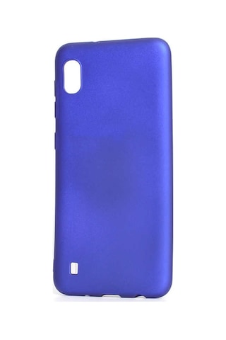 Noktaks - Samsung Galaxy A10 Uyumlu - Kılıf Mat Soft Premier Silikon Kapak - Siyah